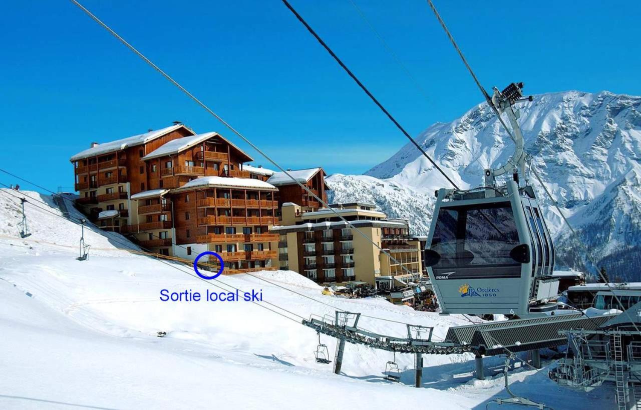 Appt T2 Cabine 4-6 Personnes Au Pied Des Pistes Orcières Eksteriør billede